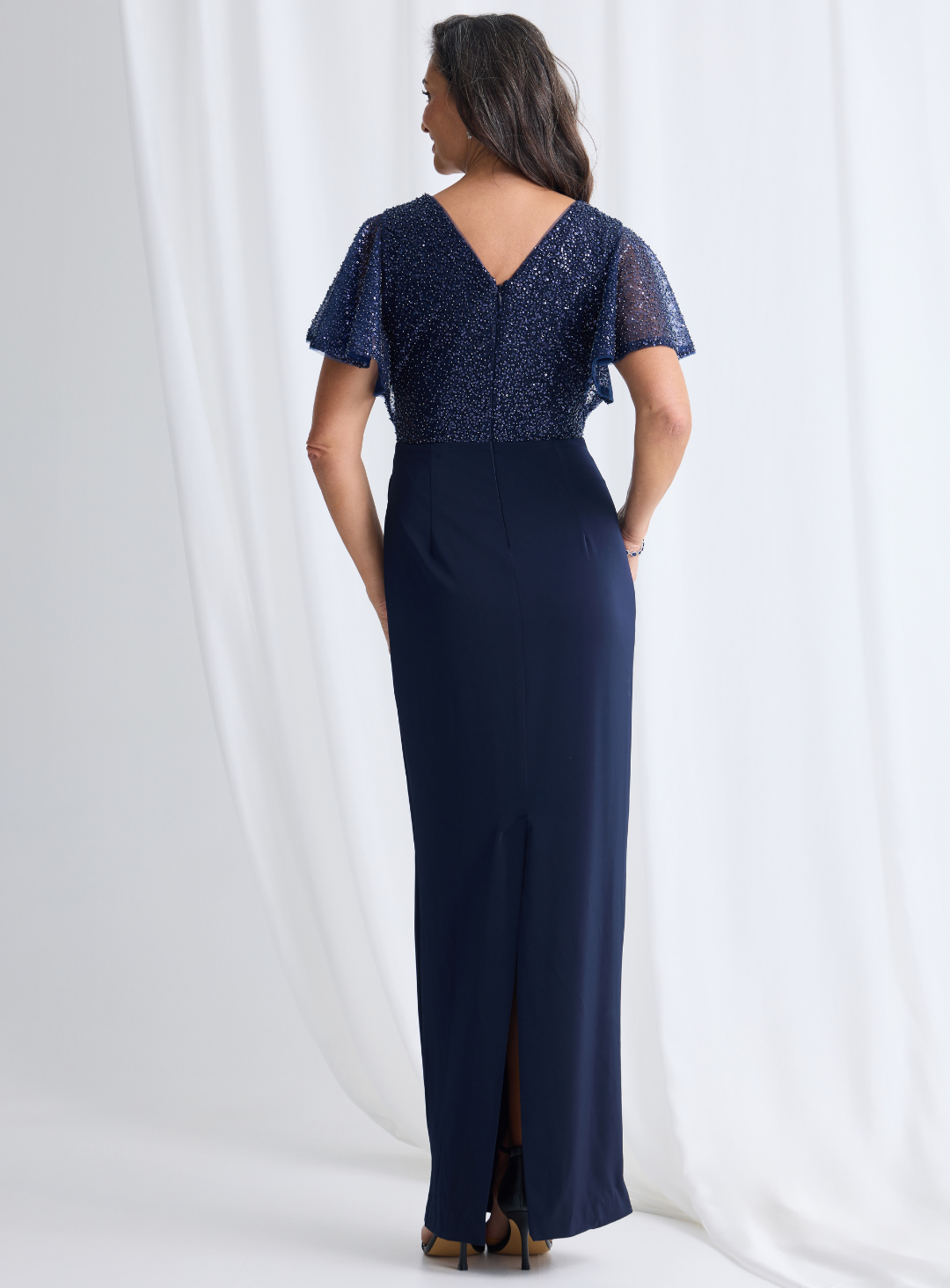 Joyce Beaded Pencil Dress