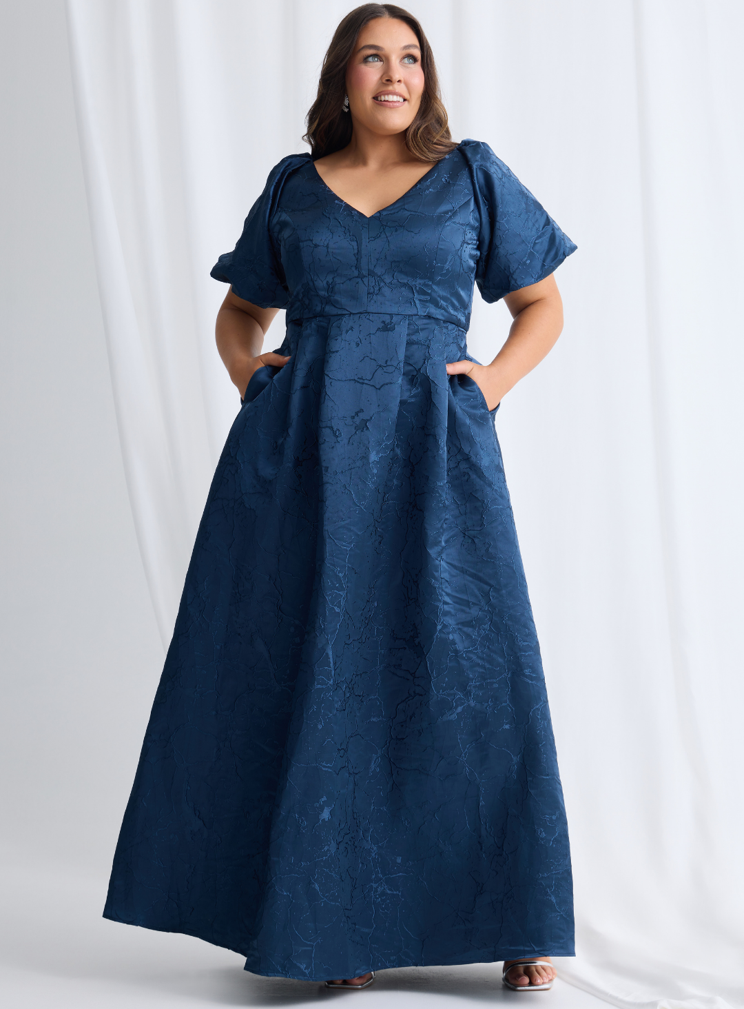 Sophia Puff Sleeve Maxi