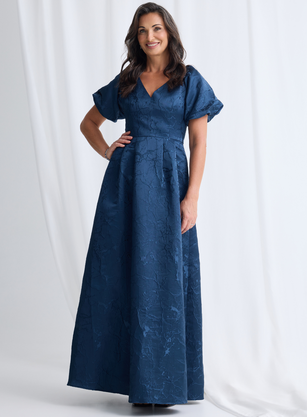 Sophia Puff Sleeve Maxi