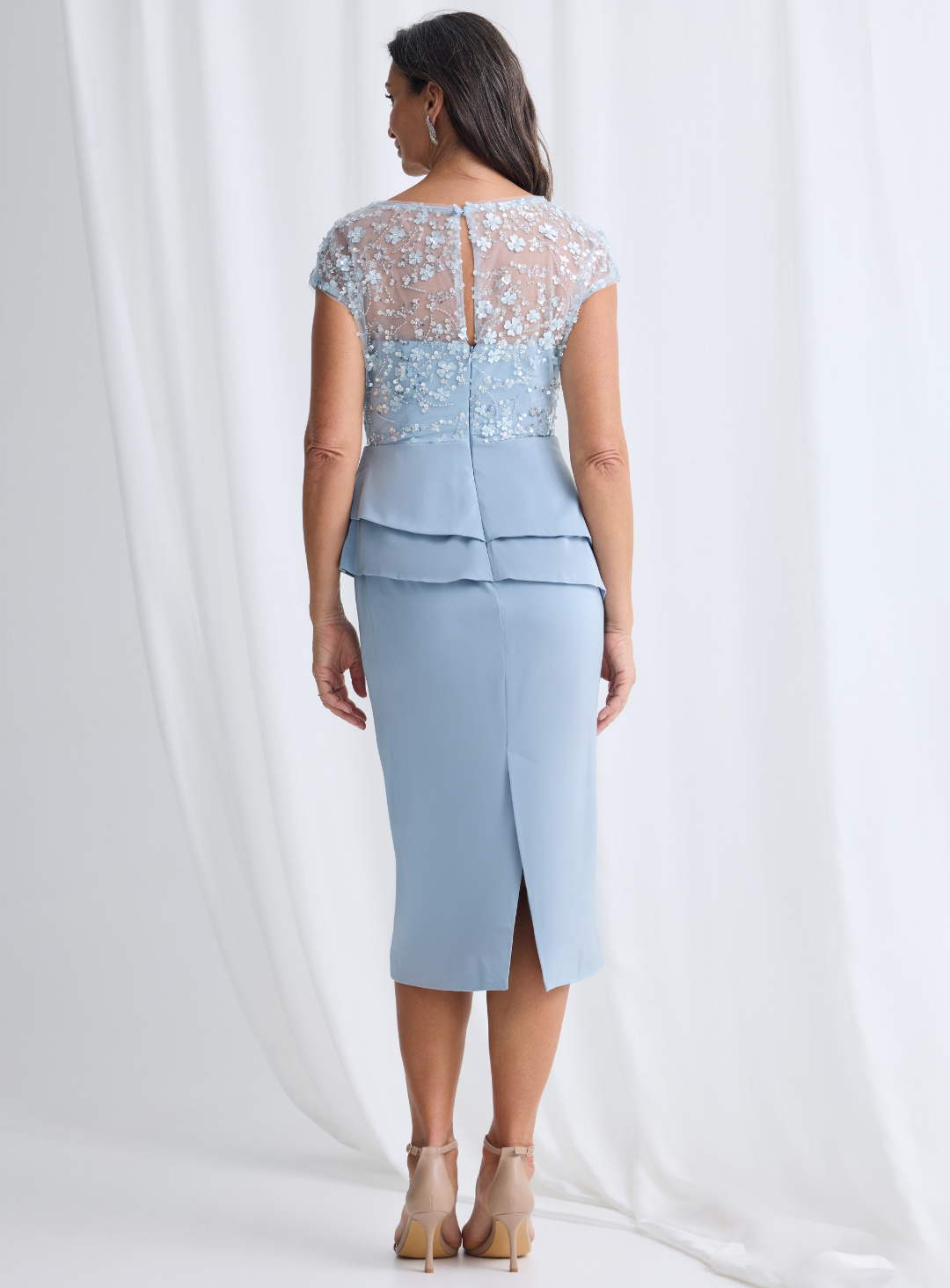 Tania Peplum Midi